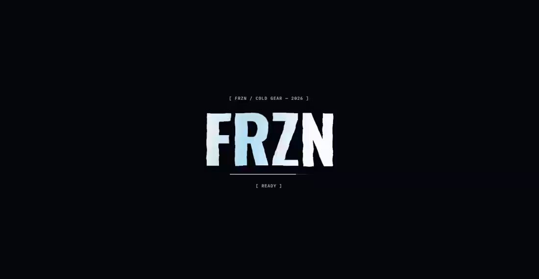 Cover image for ❄️ FRZN — Cold Gear