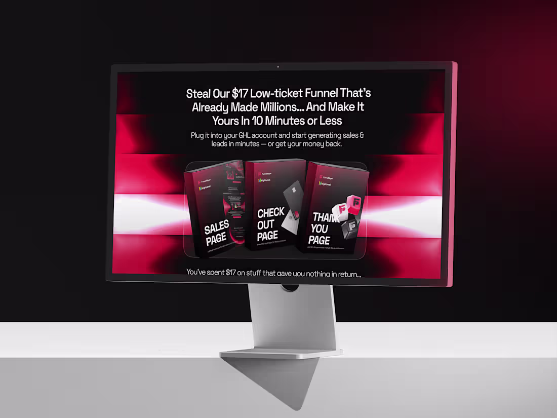 Cover image for Low-Ticket Funnel Design