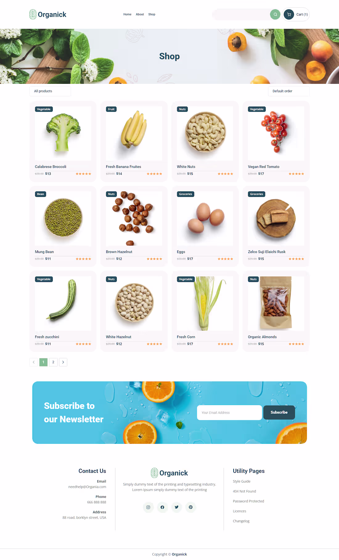 Cover image for Responsive E-commerce Website with React & Tailwind CSS