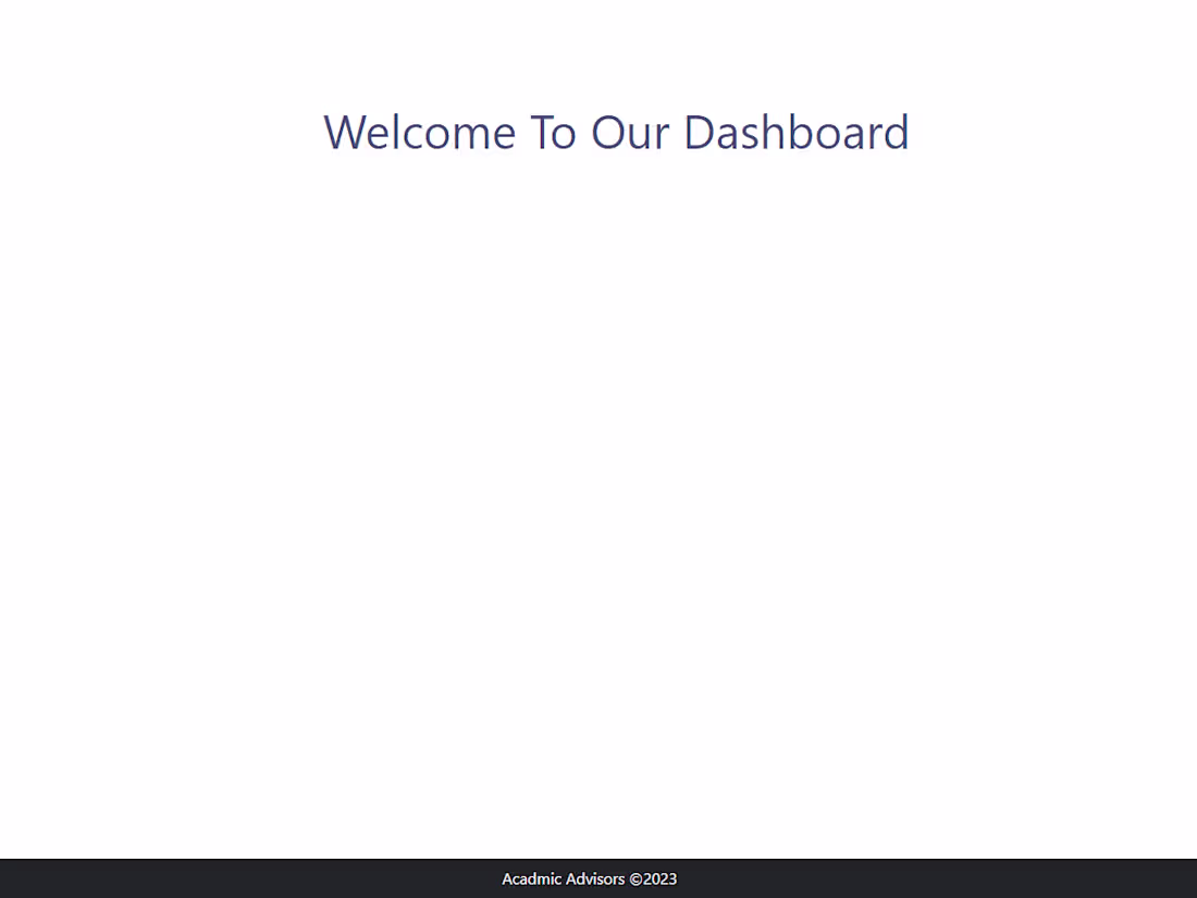 Cover image for Dashboard for a education system app