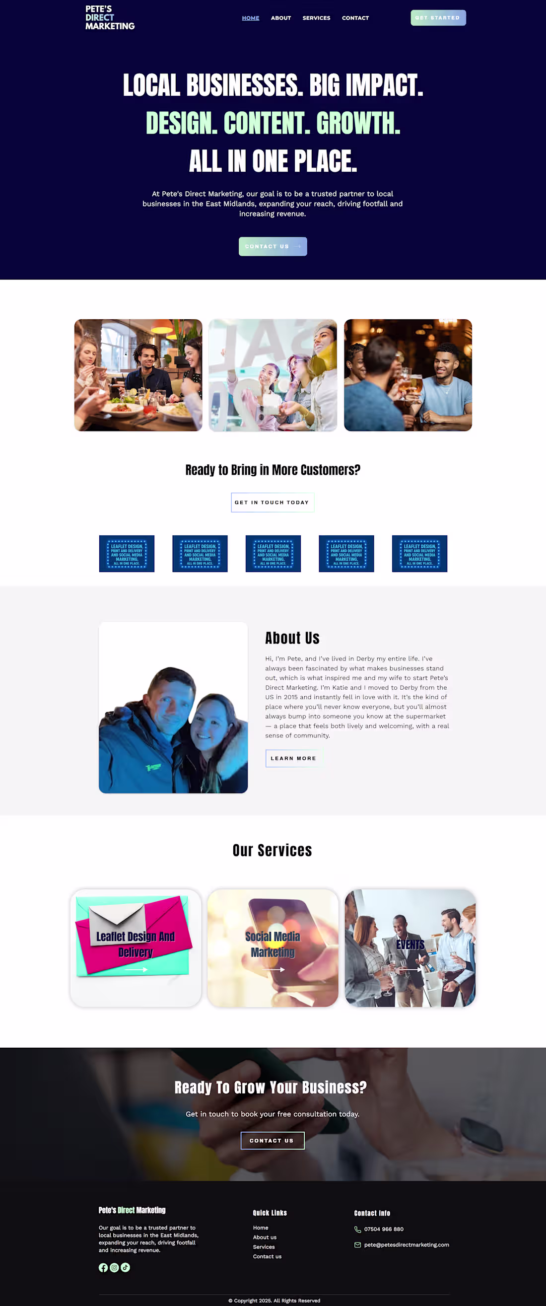 Cover image for My Latest Website Design