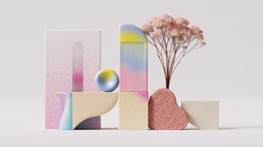 Cover image for Geometrical explorations mixed with some floral elements fro...