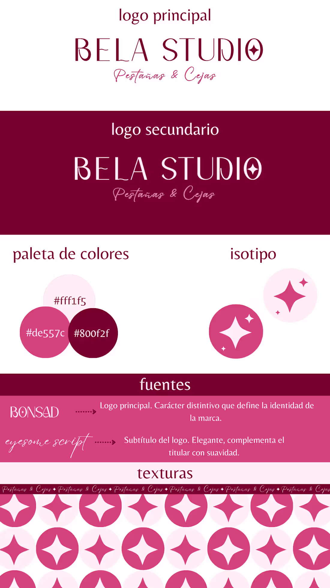 Cover image for Brand identity for Bela Studio,