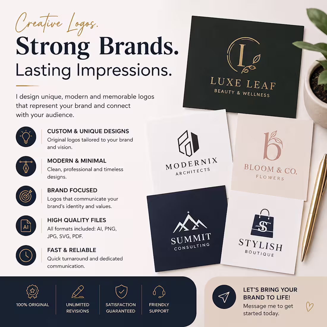 Cover image for Expert Logo Designer for Unique Brand Identity Solutions