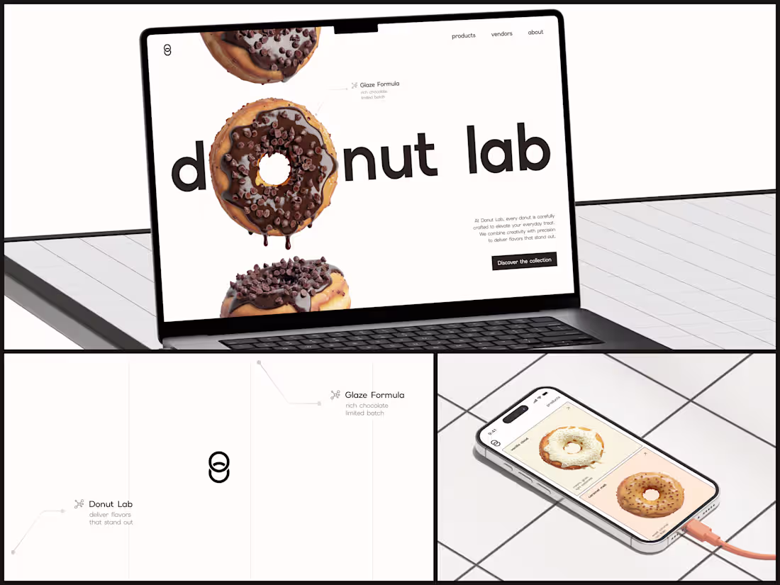 Cover image for Donut Lab: E-Commerce & Brand