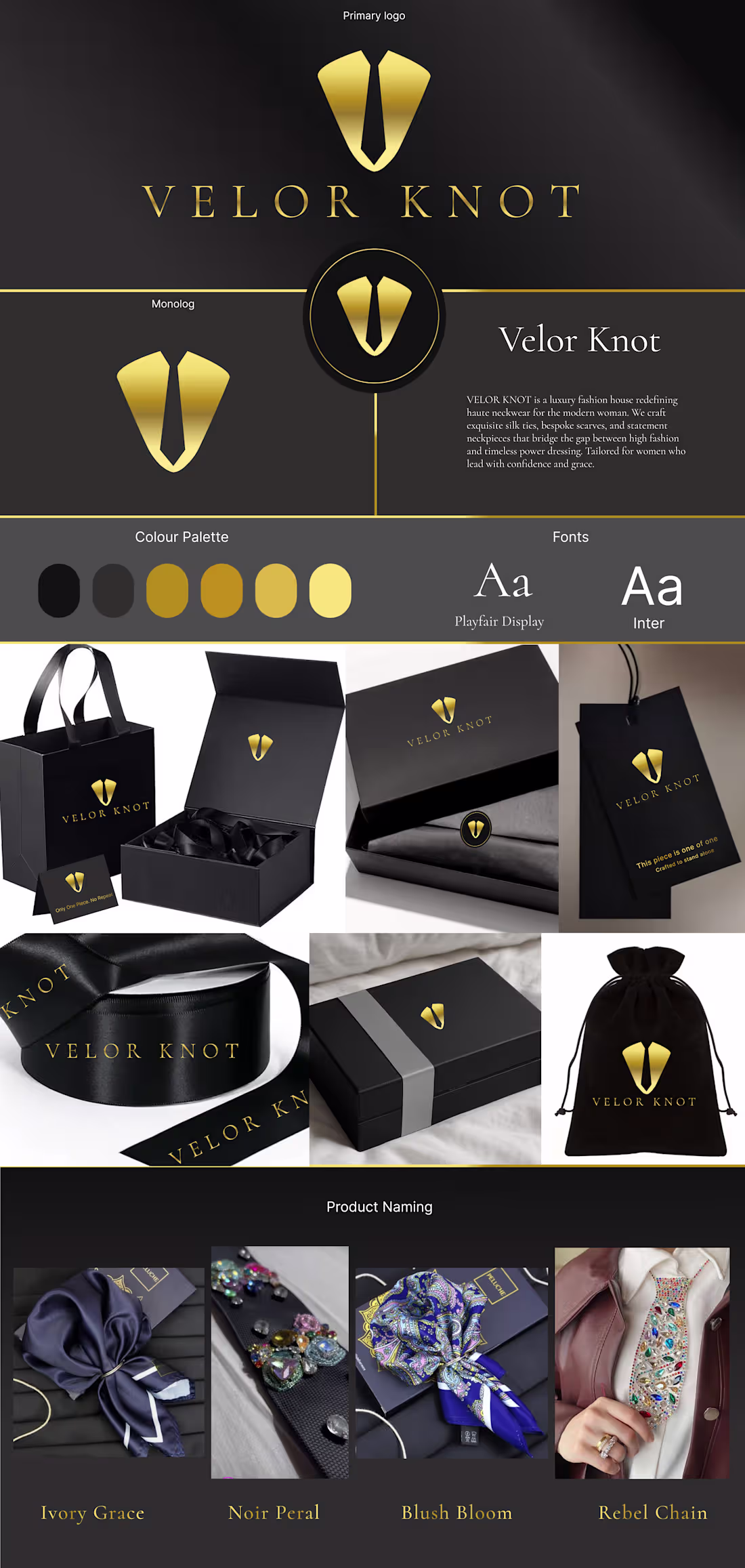 Cover image for Premium Luxury Brand Identity &