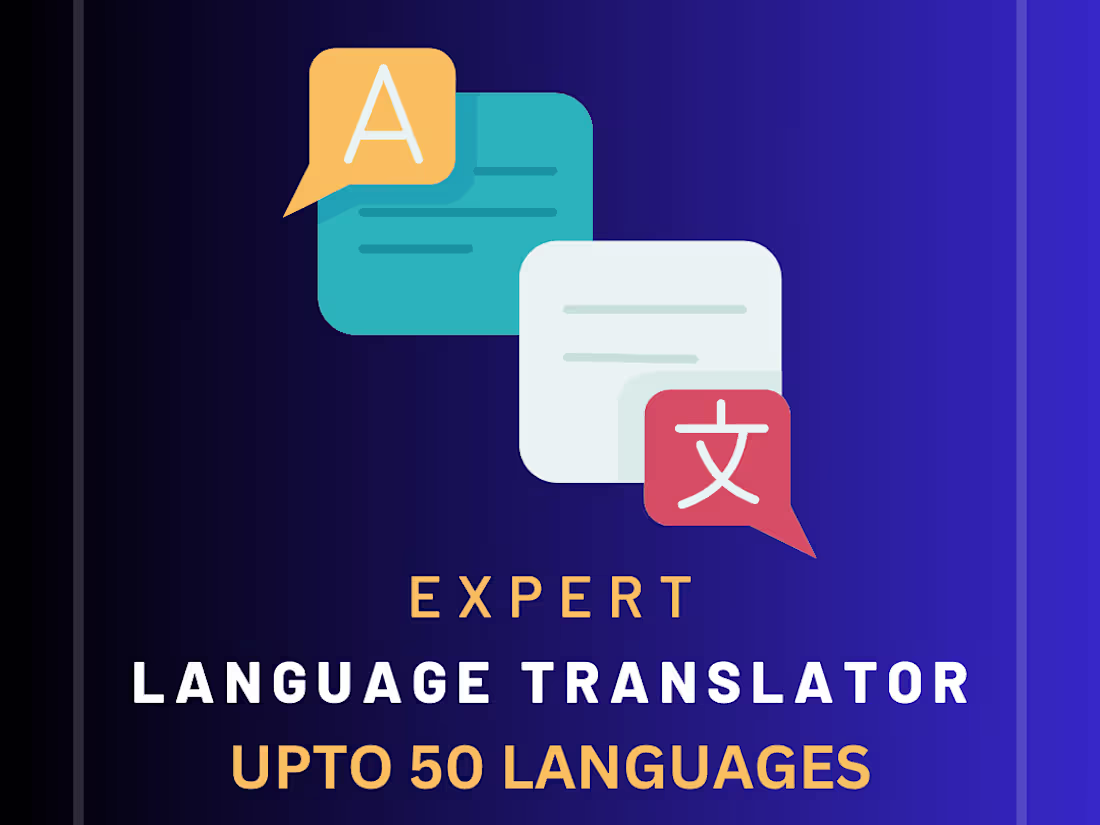 Cover image for Expert Translator Providing Accurate and Fluent Translations
