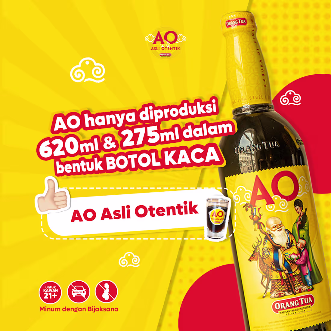 Cover image for Graphic Designer for AO (Asli Otentik)