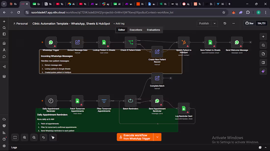 Cover image for Just built a clinic automation