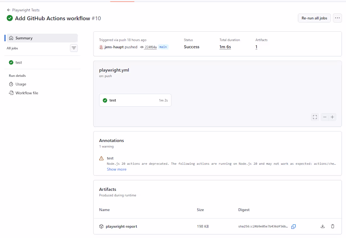 Cover image for CI/CD Test Automation with GitHub Actions