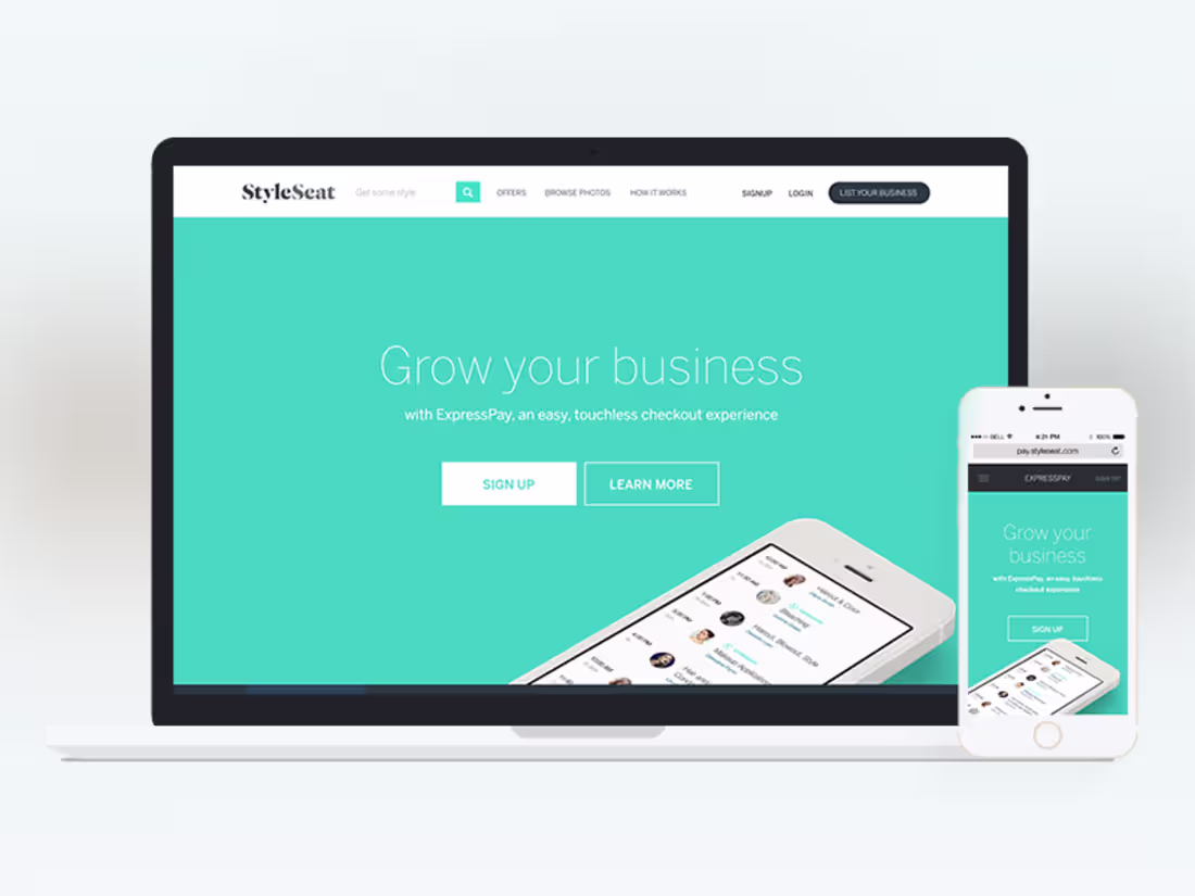 Cover image for ExpressPay Landing Page