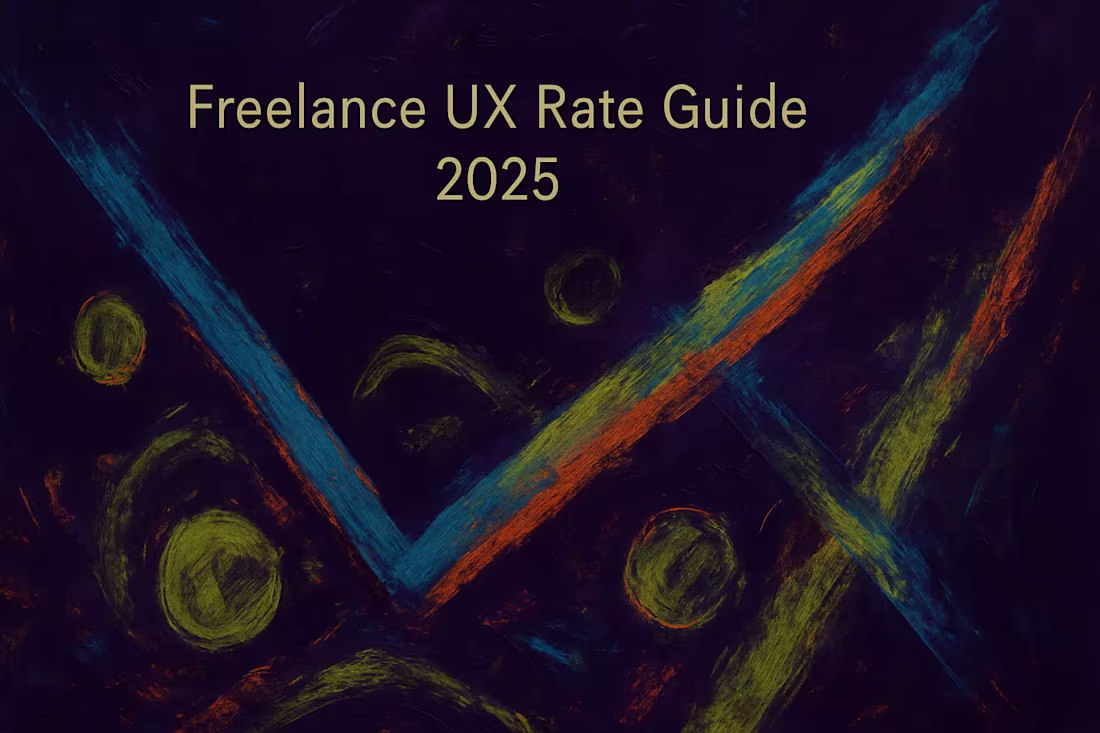 Cover image for Freelance UX Rate Guide 2025: Pricing Your Design Services for Profit & Value