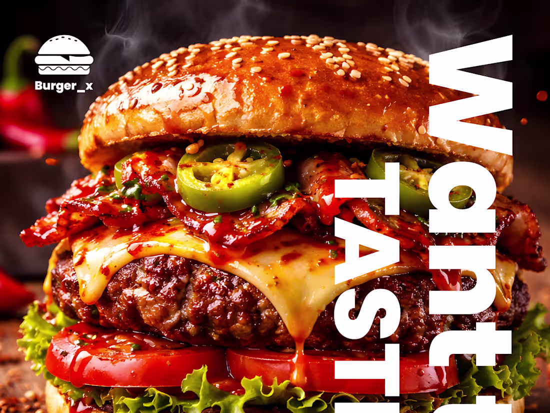 Cover image for A new burger brand campaign