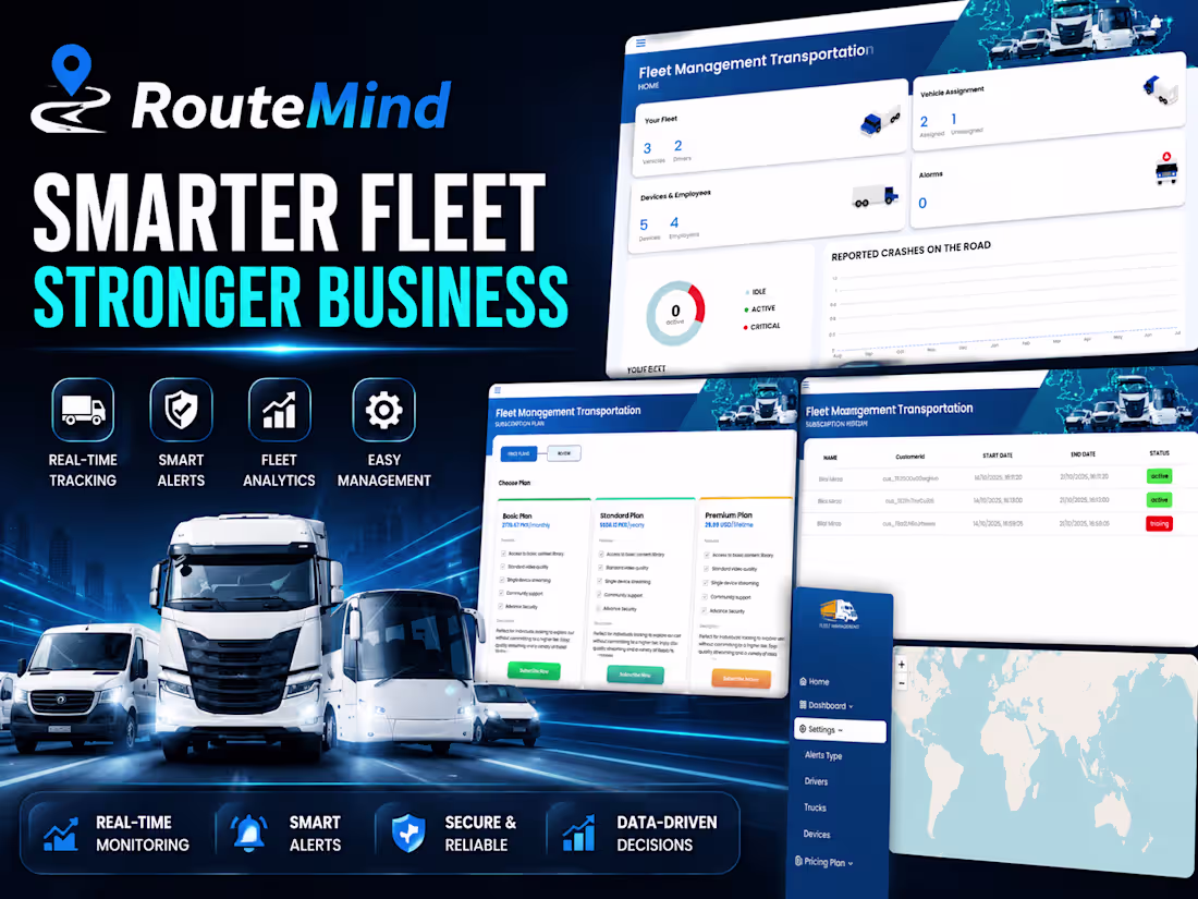 Cover image for RouteMind is a multi-tenant fleet
