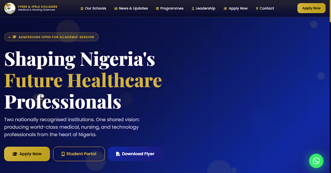 Cover image for Project Title
Enterprise Institutional Portal &