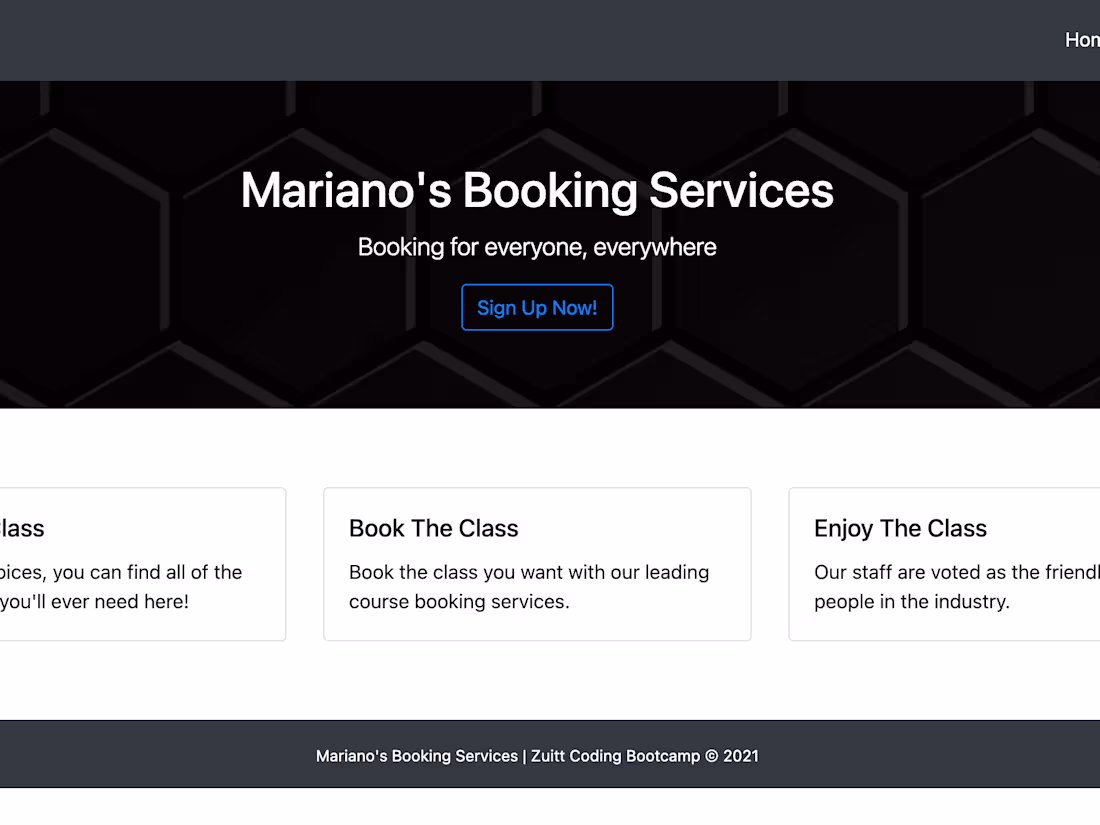 Cover image for Booking Application