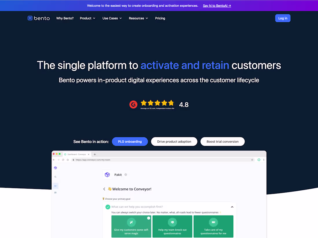 Cover image for Marketing site for B2B growth