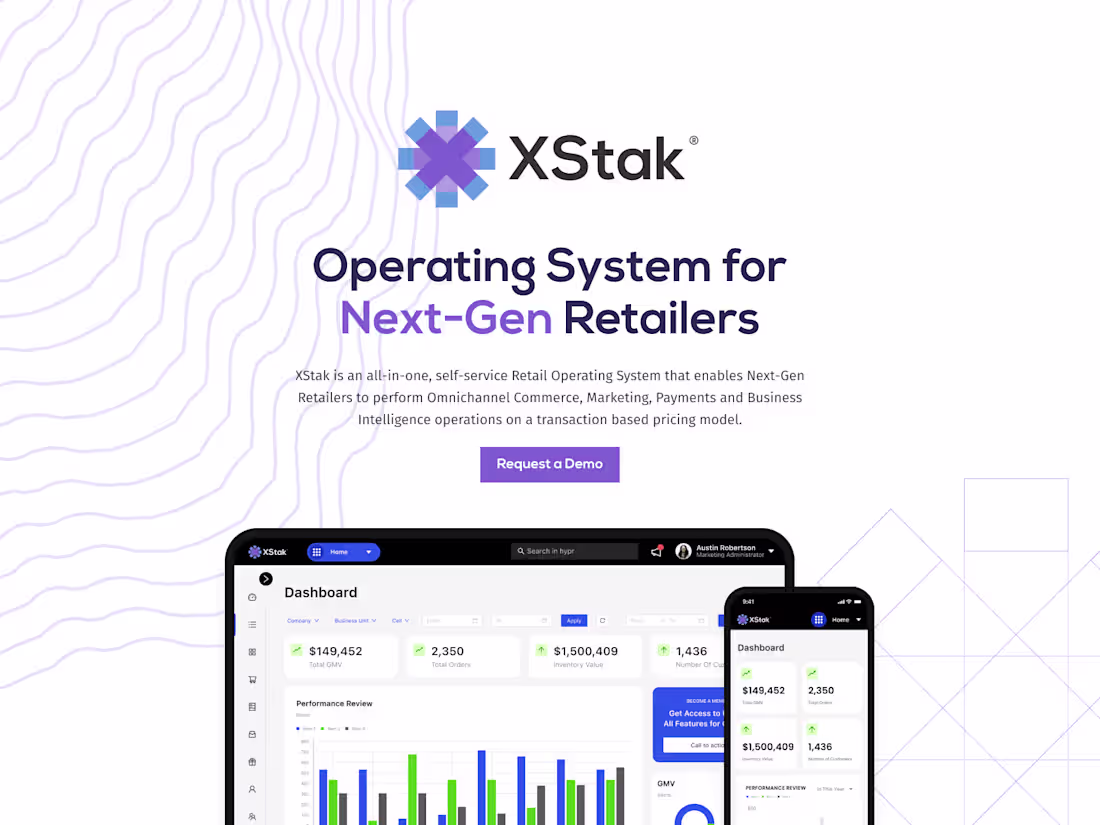 Cover image for XStak Inc. | Omnichannel Retail Operating System