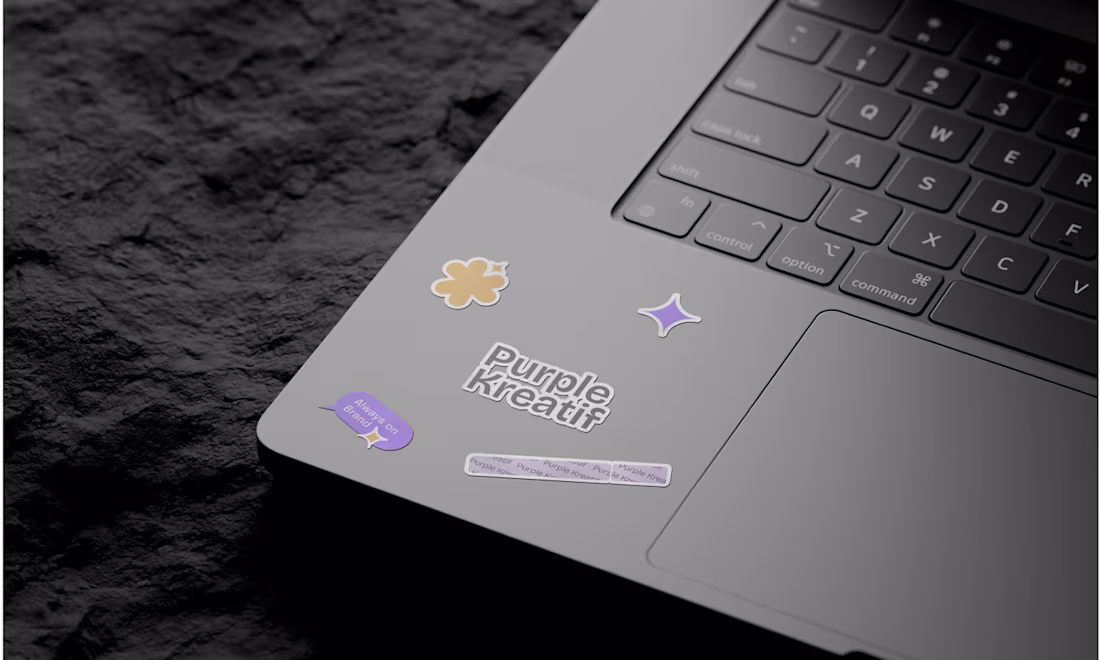 Cover image for Brand Identity for Purple Kreatif :: Behance