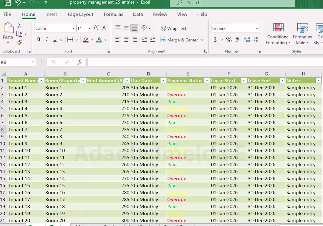 Cover image for I created this Excel-based property