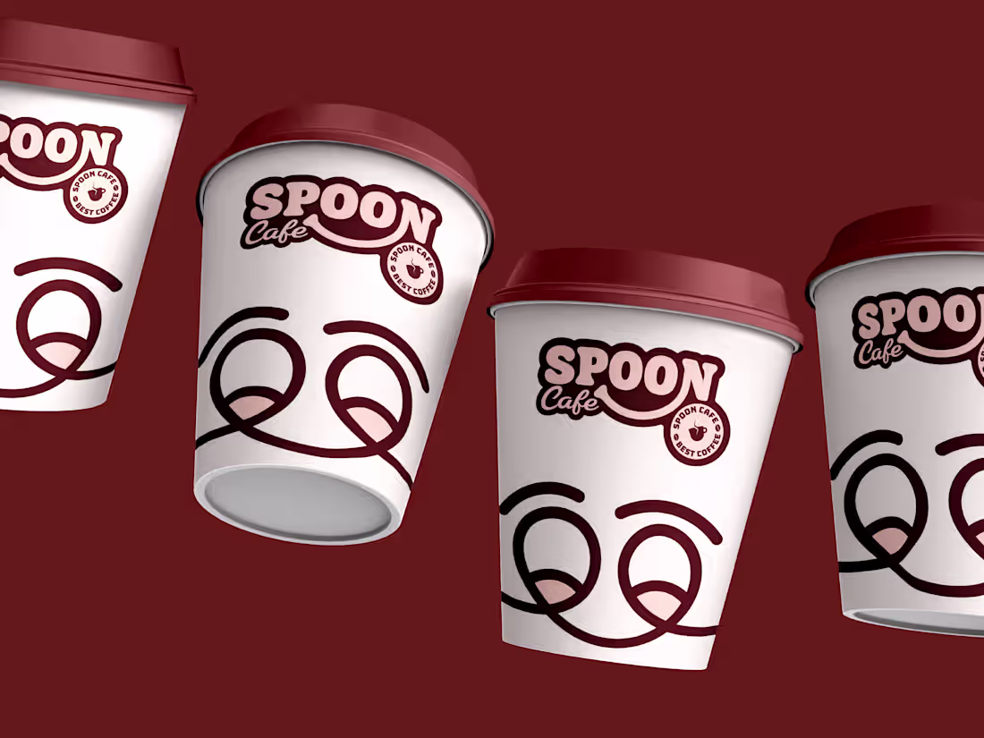 Cover image for Spoon Cafe Branding & Logo