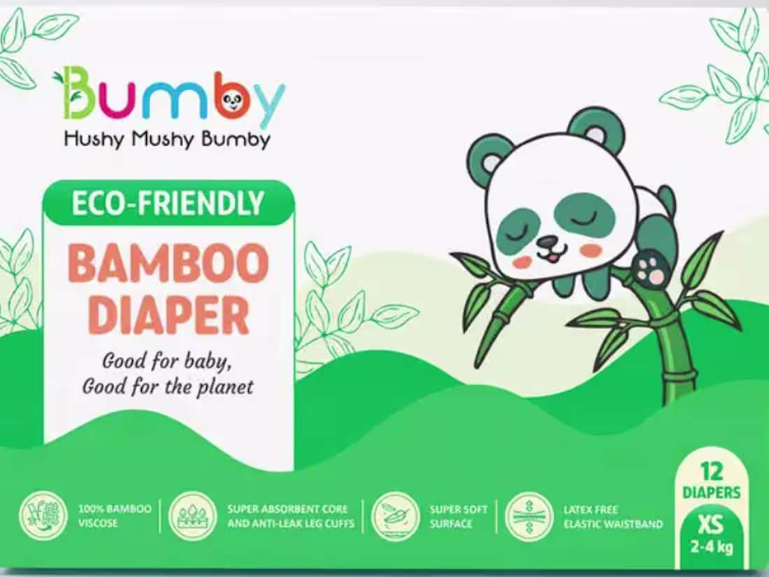 Cover image for Package Design For A Bamboo Making Diaper Company