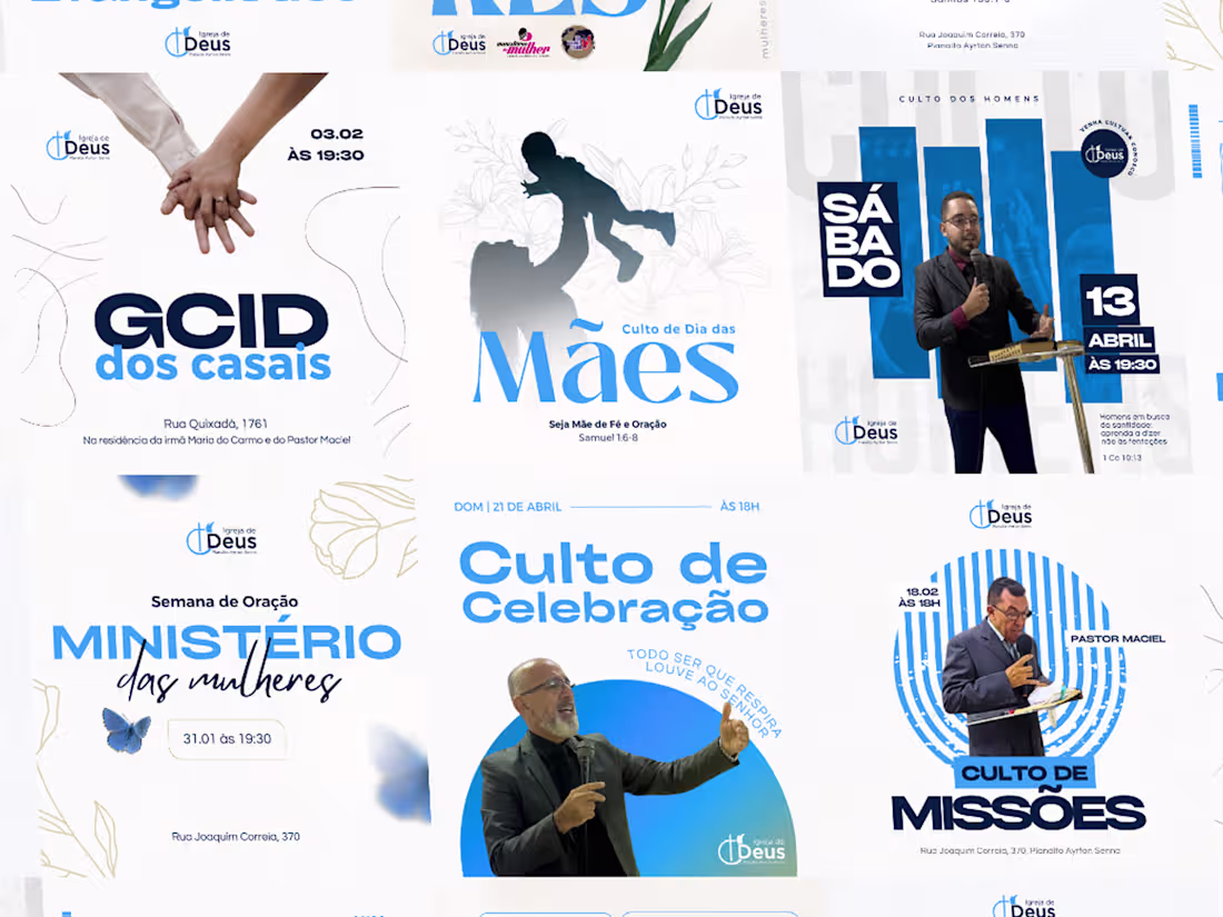 Cover image for Social Media Design & Brand Identity — IDB Planalto Ayrton Senna