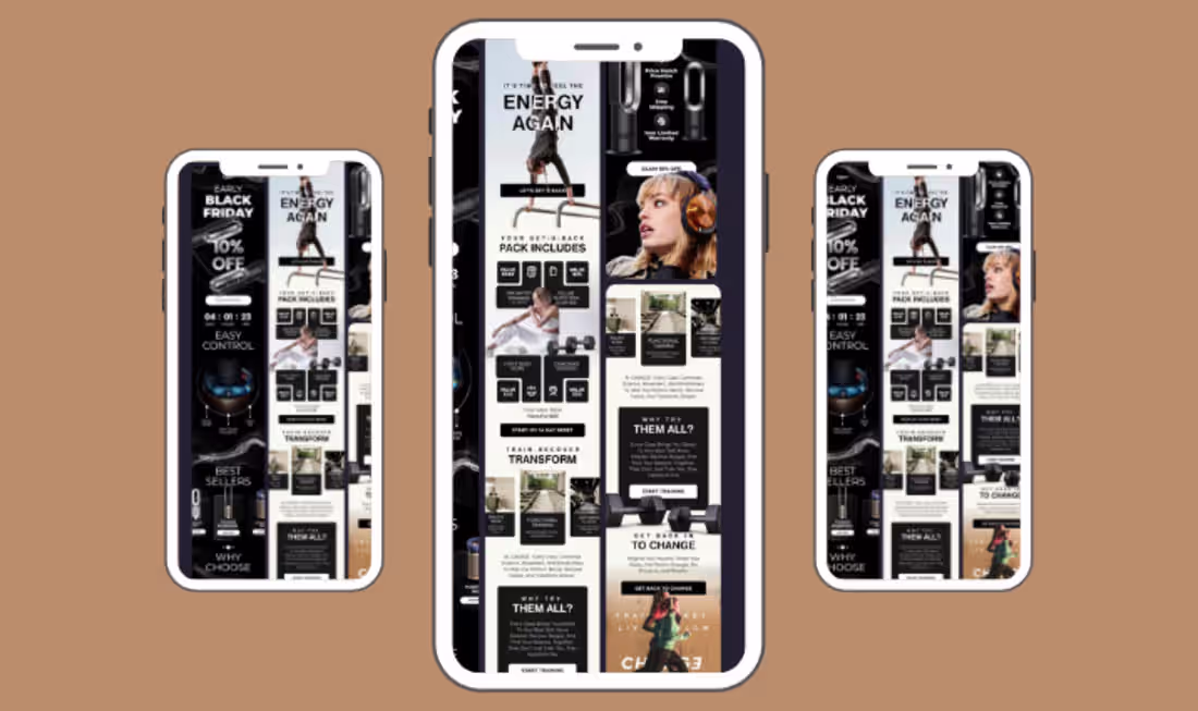 Cover image for Klaviyo Email Campaign & Automation for Shopify Fitness Brand