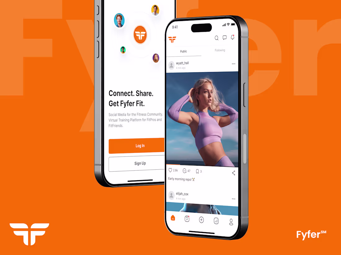 Cover image for Fyfer℠ — Mobile App Design
