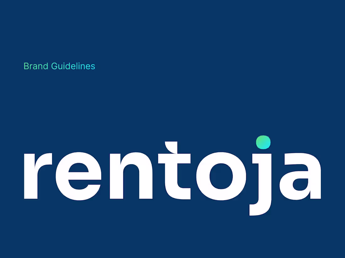 Cover image for Rentoja Brand Identity Design