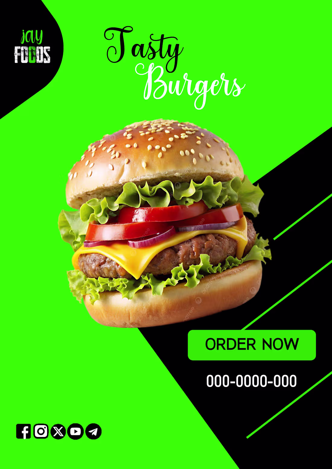 Cover image for Created visually engaging burger and