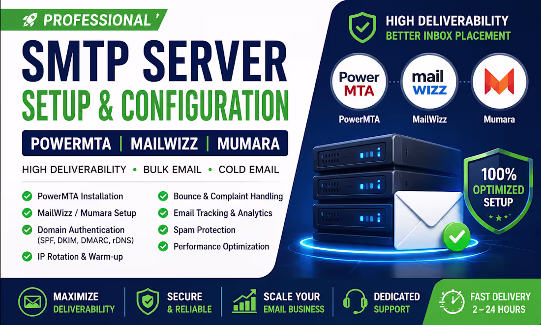 Cover image for I will do emailautomation, email