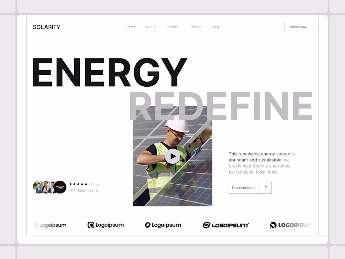 Cover image for Solar Website Design