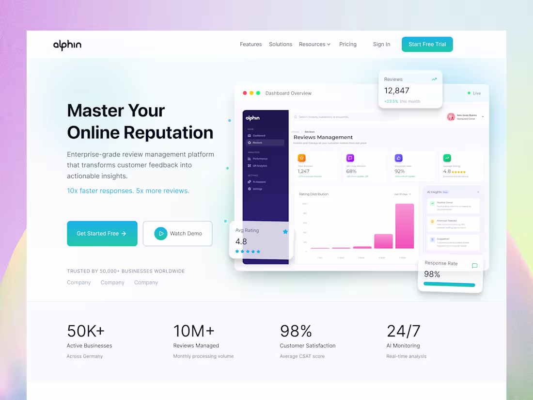 Cover image for High-Converting Landing Page Design — Figma & Framer