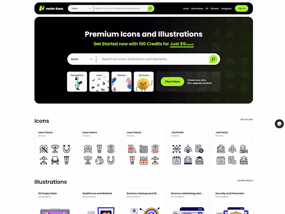 Cover image for VectorIcons.net