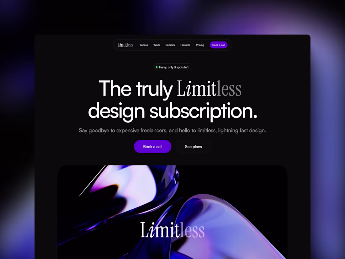 Cover image for Agency Landing Page