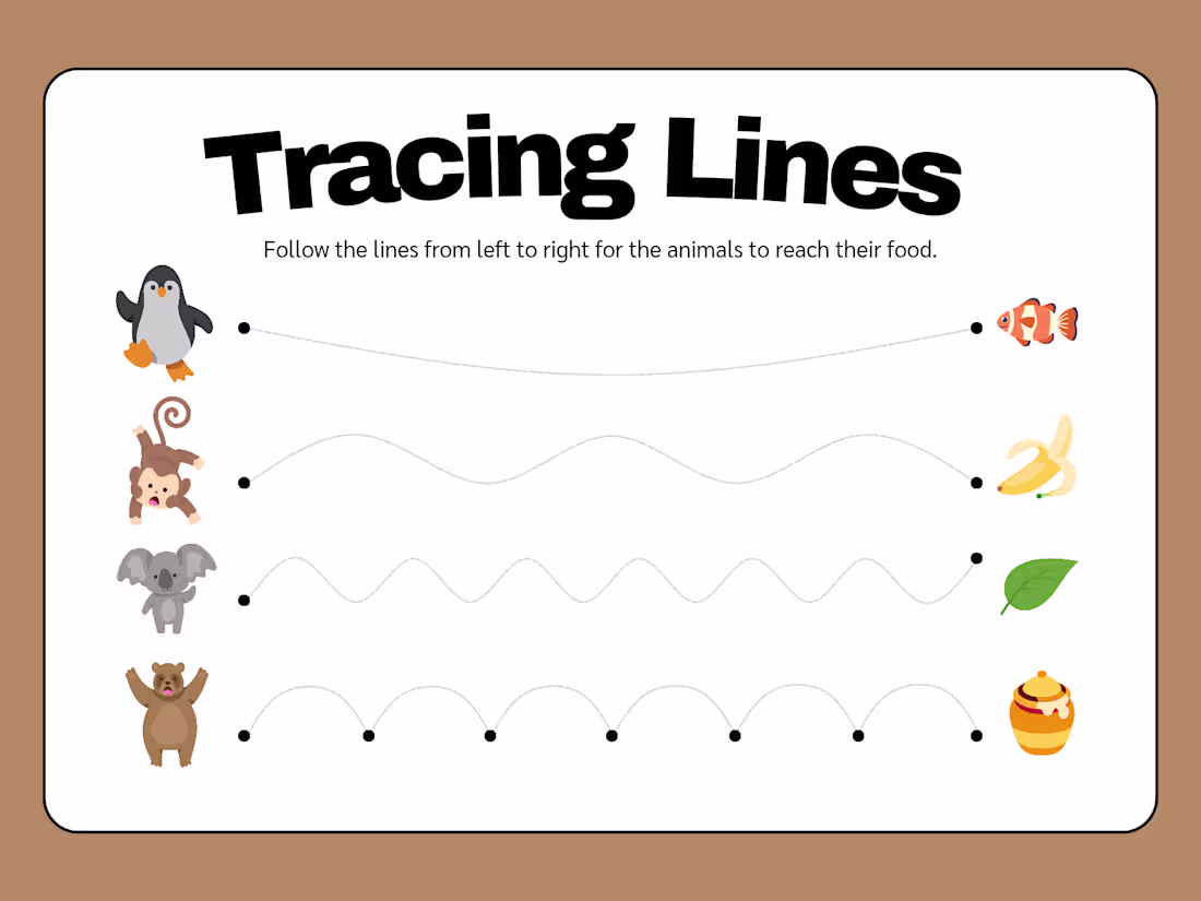 Cover image for Description
Fun and engaging tracing lines