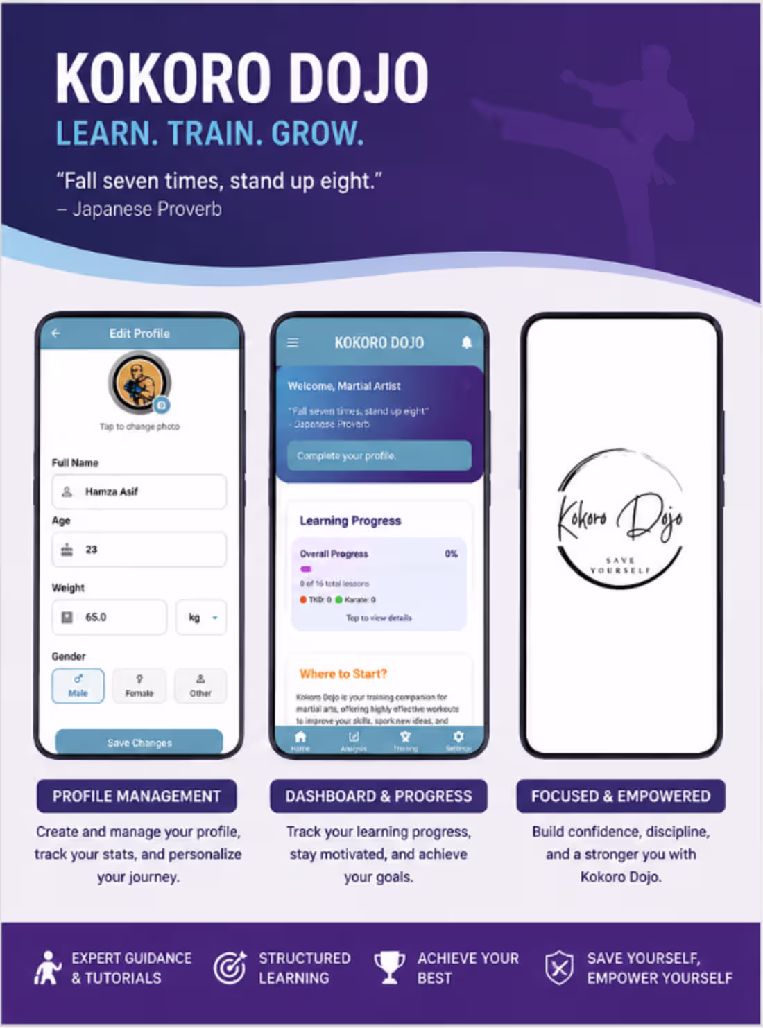 Cover image for Kokoro Dojo – Full-Stack Mobile