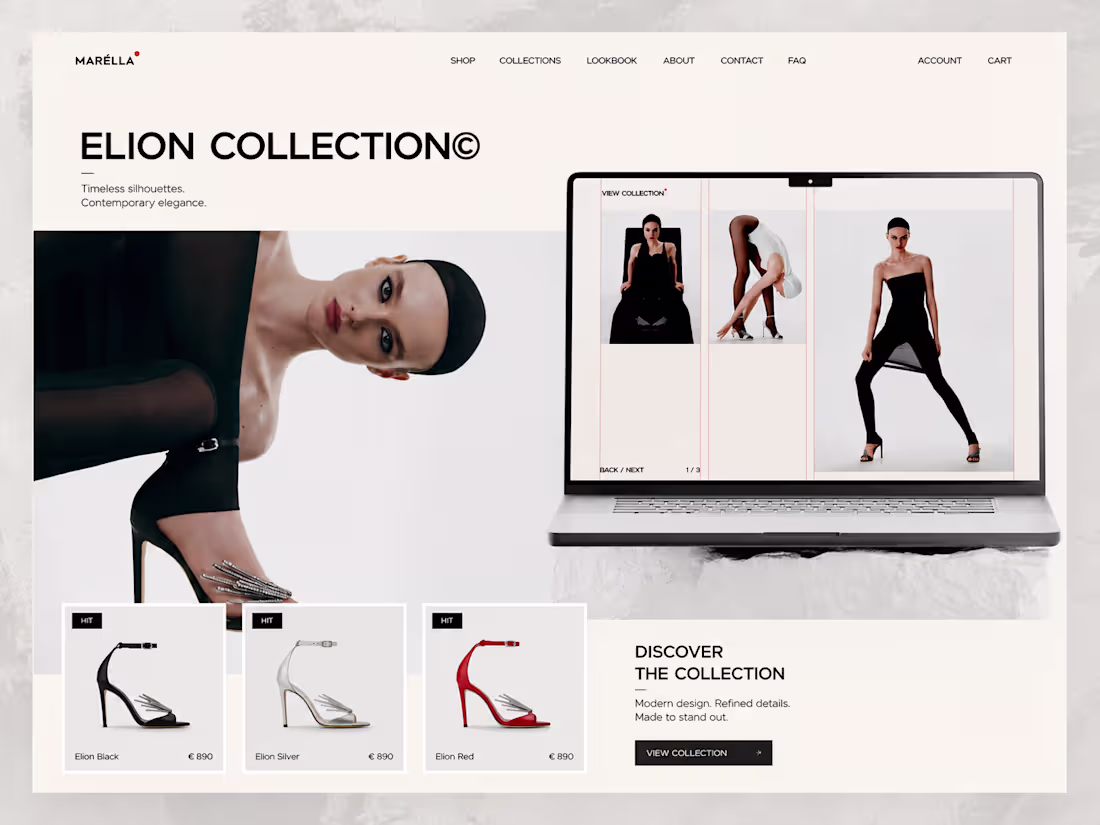 Cover image for Elevate Your Footwear Brand with Premium Identity & Web Design