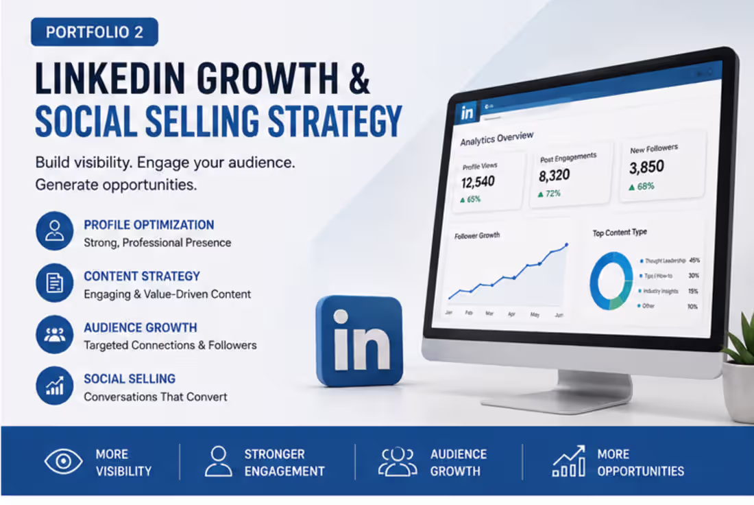 Cover image for LinkedIn Growth & Social Selling
