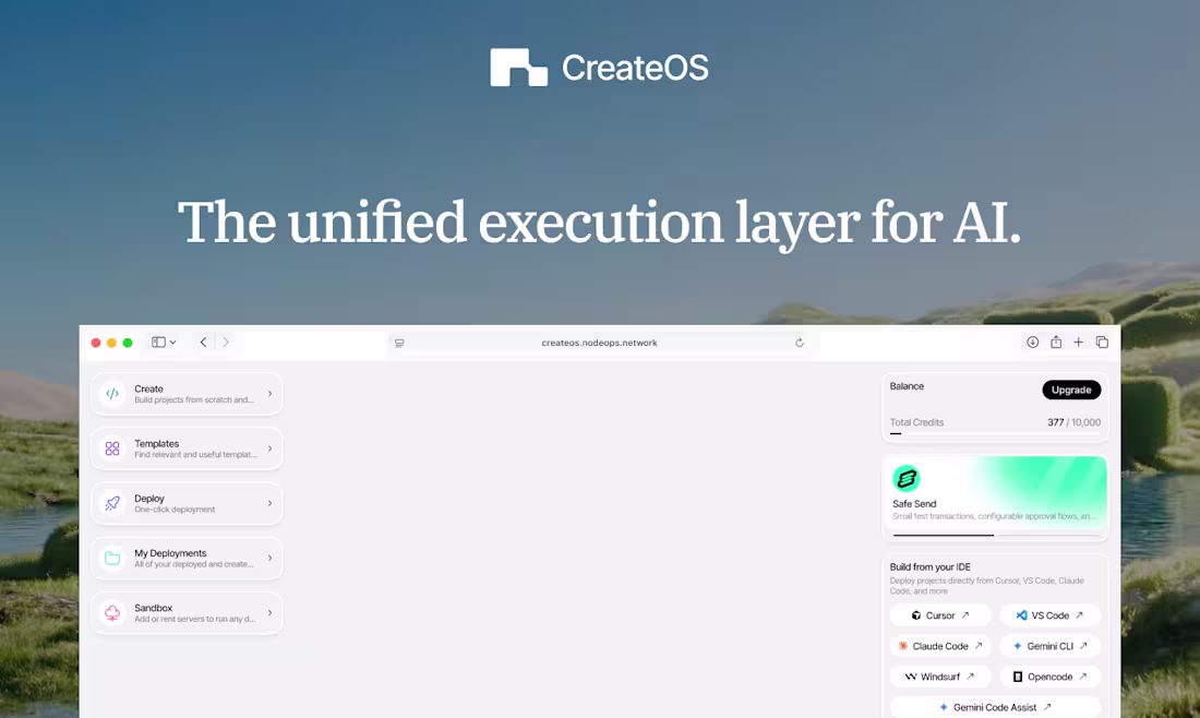 Cover image for Building CreateOS, the unified execution