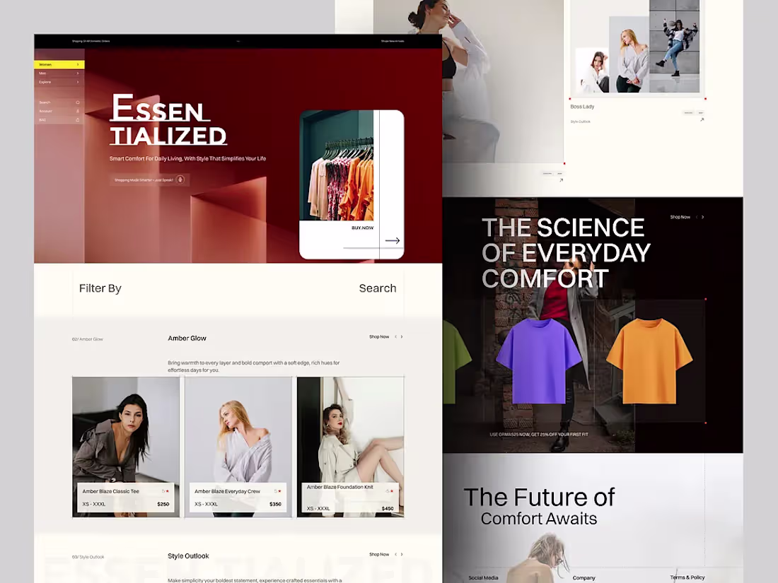 Cover image for Essentialized — Modern Fashion E-commerce