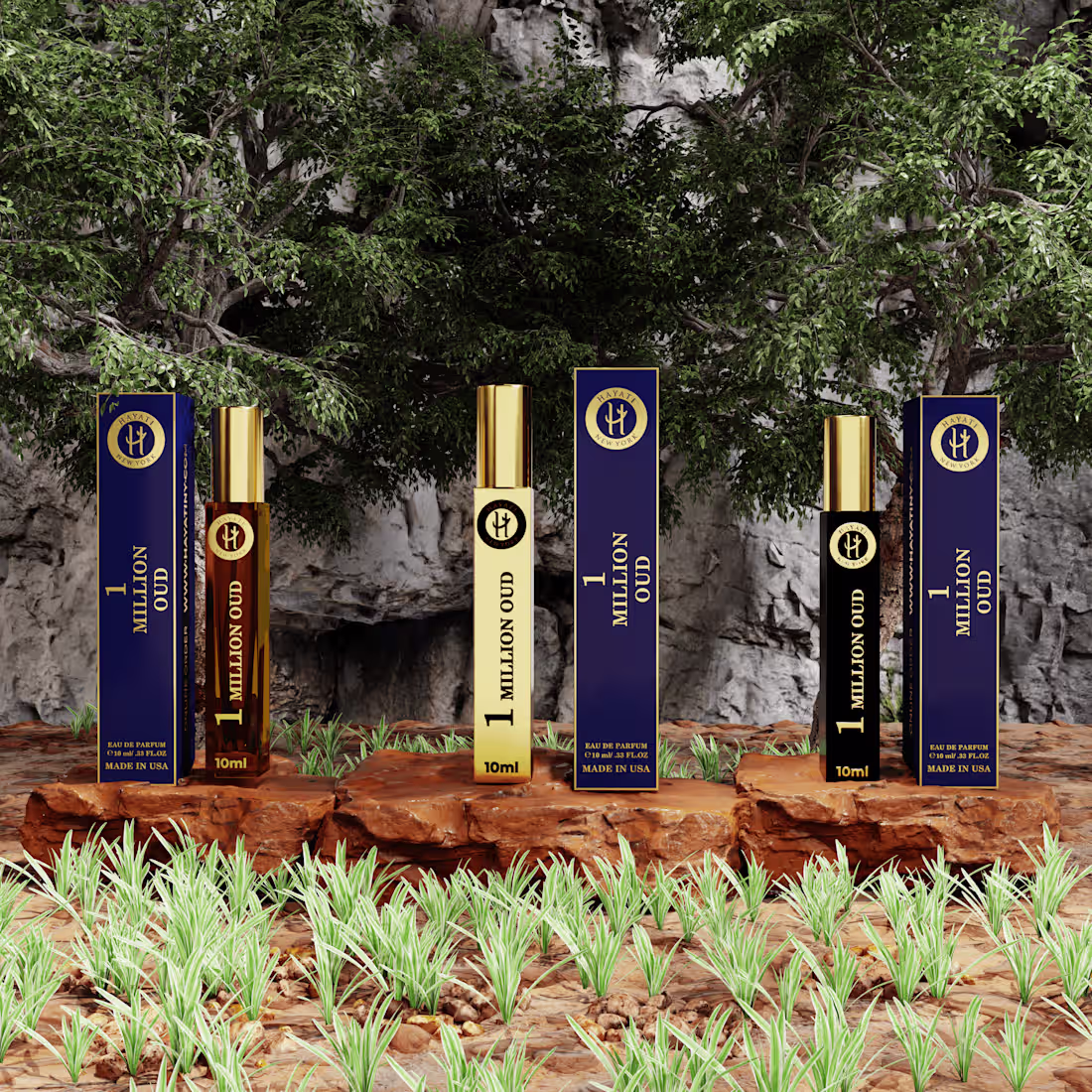 Cover image for Hayati Perfume Renders Visualization