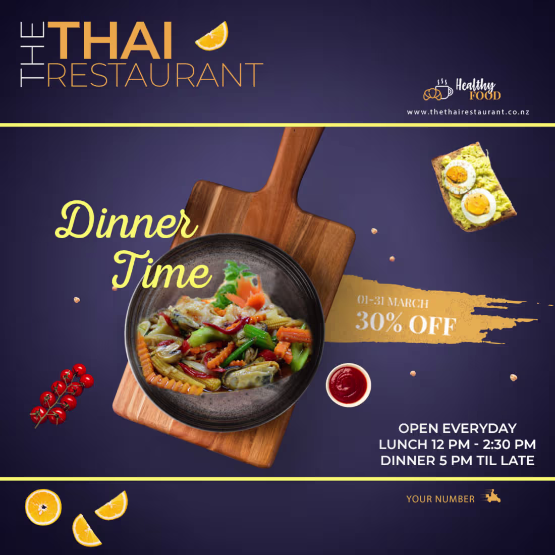 Cover image for Dinner post :: Behance