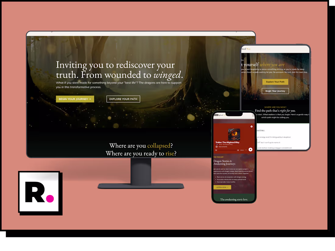 Cover image for Designing Transformation: A Mystical Online Experience