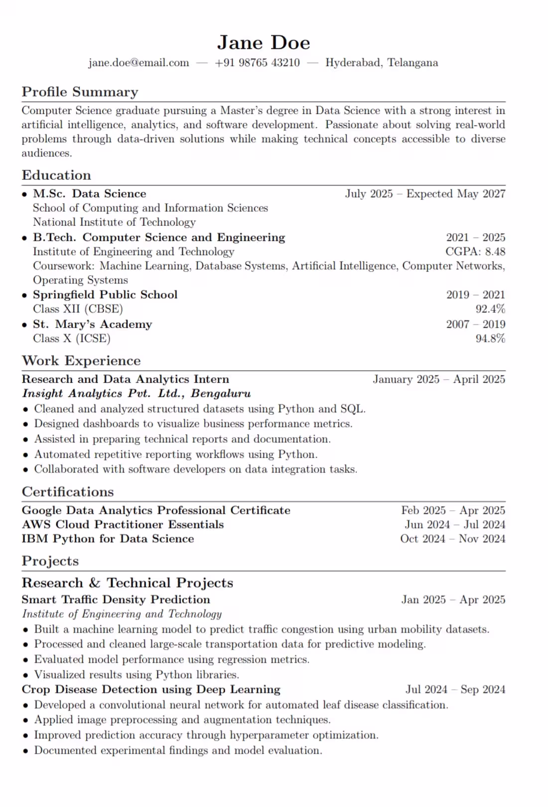 Cover image for ATS-Friendly Resume Writing & Professional CV Design