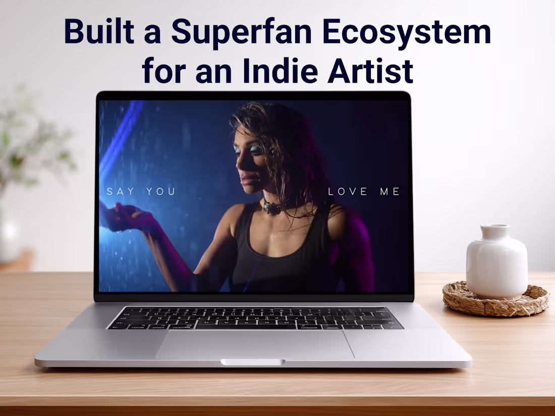 Cover image for Building a Superfan Ecosystem for an Indie Artist