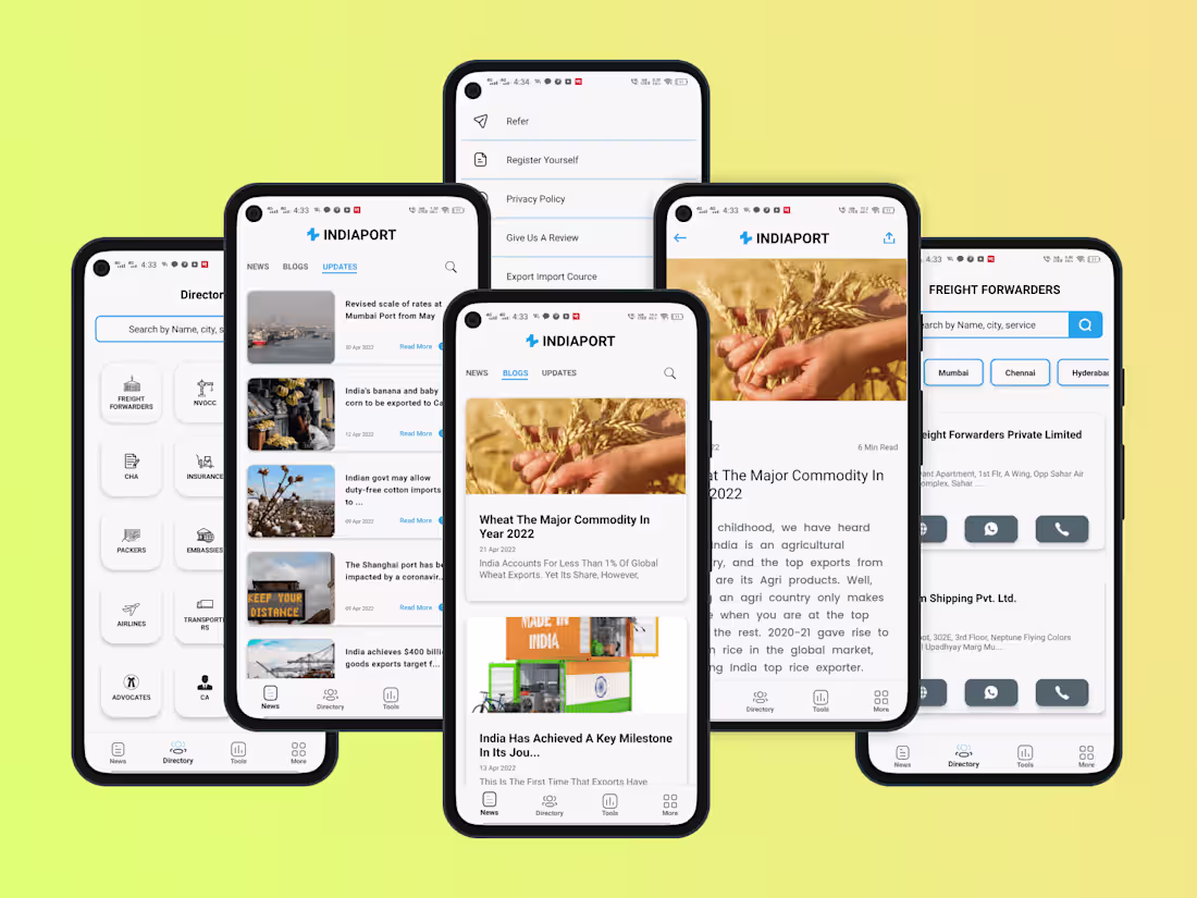 Cover image for Indiaport - Export Import - Apps on Google Play