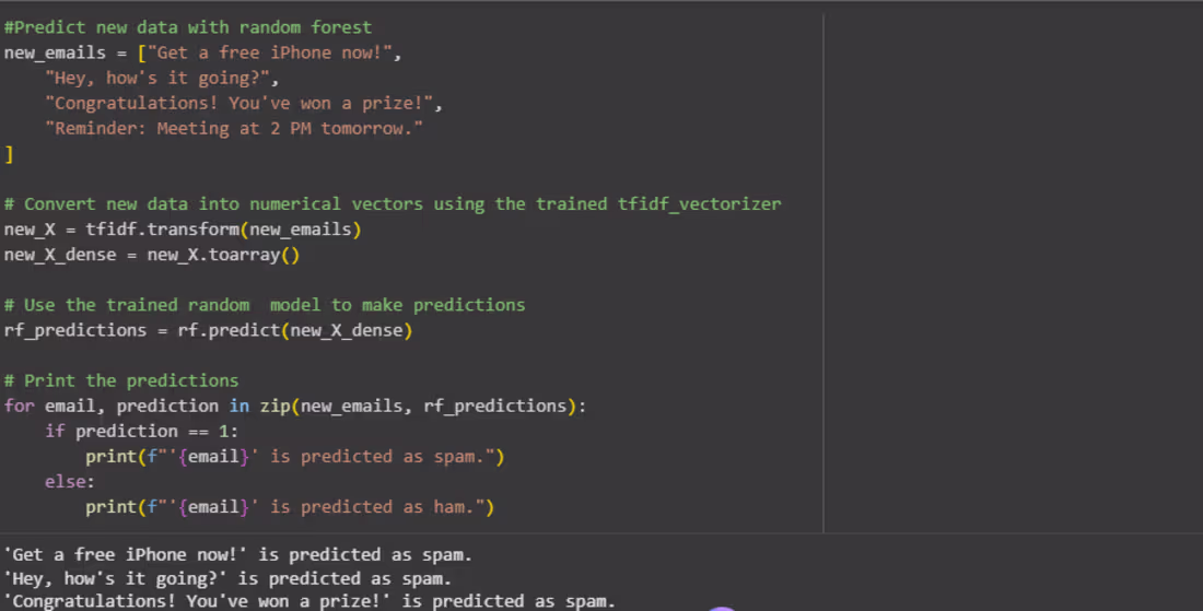 Cover image for I built an AI Email Spam Classifier that filters spam automa...