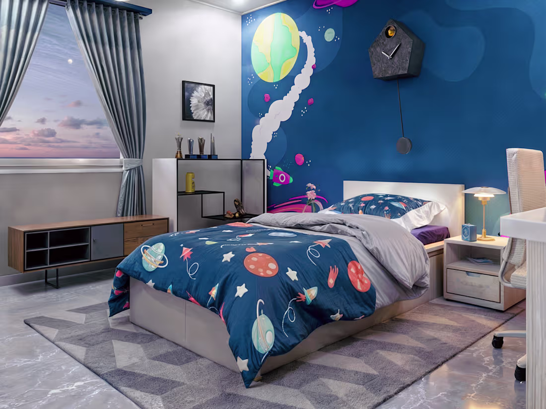 Cover image for Boys space bedroom inspiration :: Behance